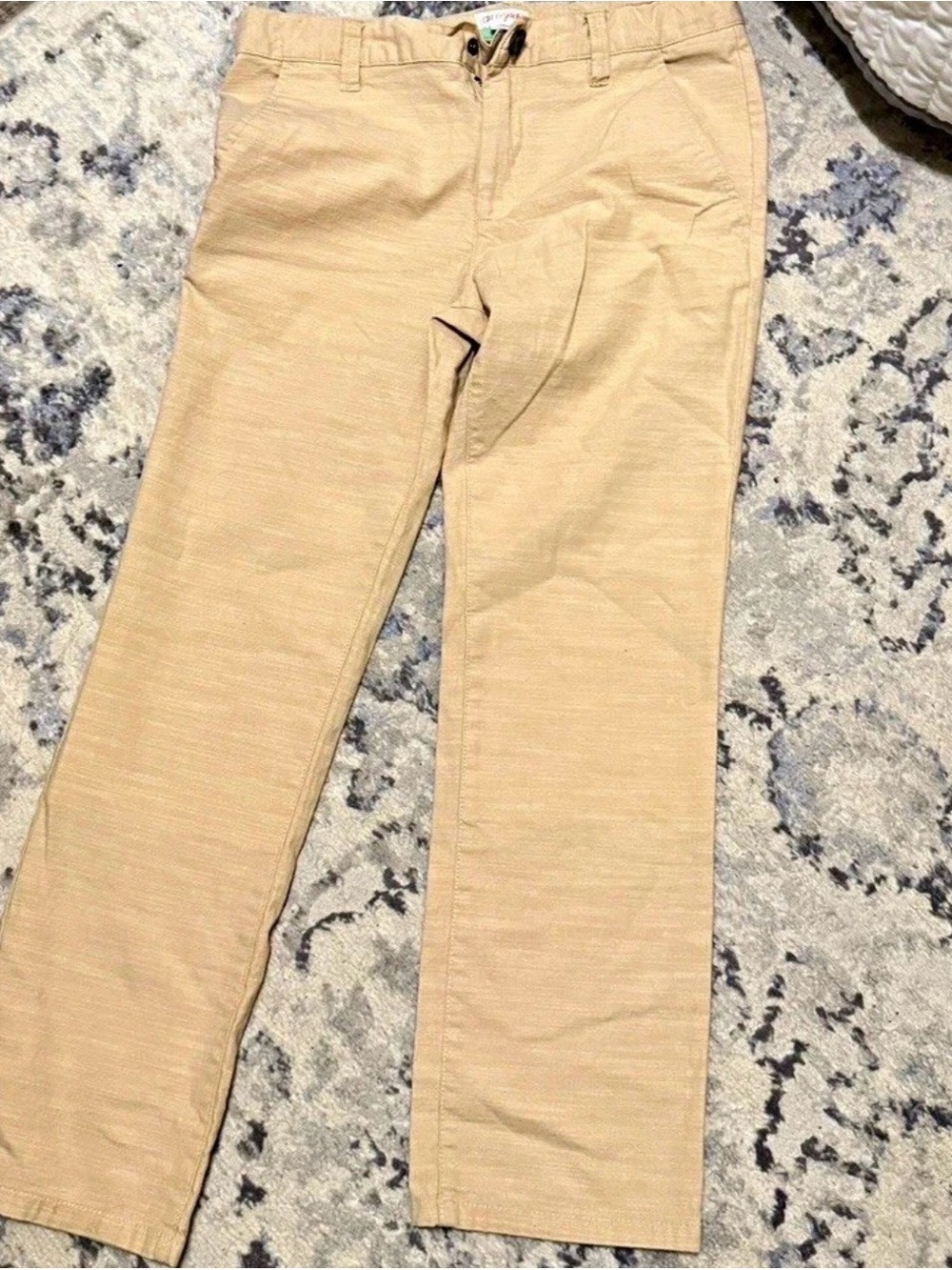 Cat & Jack Khaki Straight-Leg Kids Pants